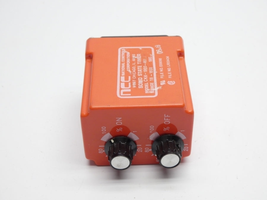 NCC CKK-1800-461 120/240VAC 10A 18-1800S UNMP