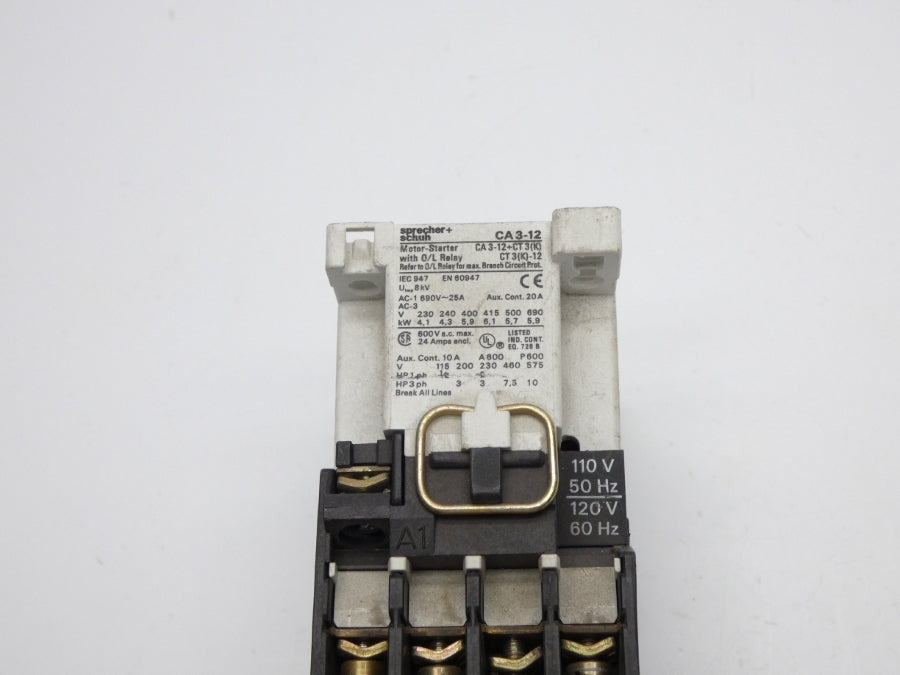 SPRECHER+SCHUH CA3-12-10 110/120V 25A UNMP