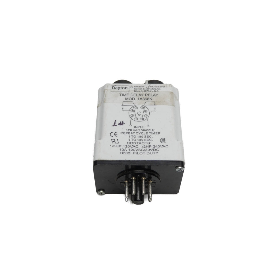 DAYTON 1A368N 120/240VAC 10A 1-180S UNMP