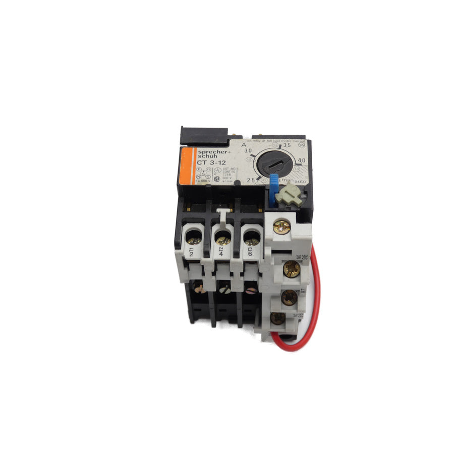 SPRECHER+SCHUH CT3-12 660V 2.5-4.0A UNMP