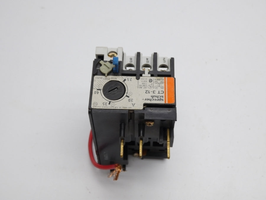 SPRECHER+SCHUH CT3-12 660V 2.5-4.0A UNMP