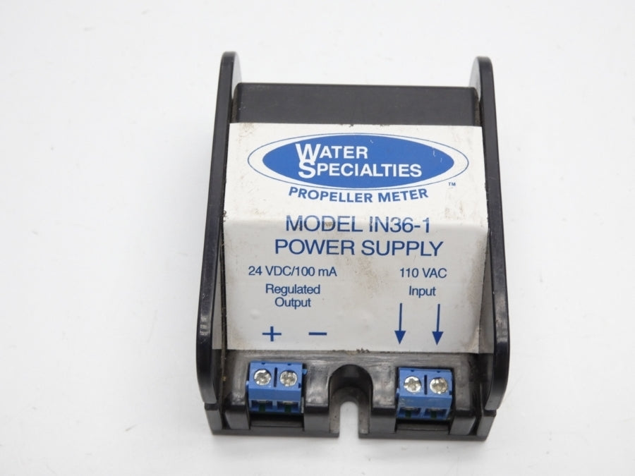 WATER SPECIALTIES IN36-1 110VAC UNMP