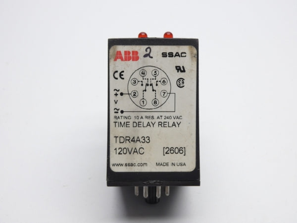 ABB TDR4A33 240VAC 10A UNMP