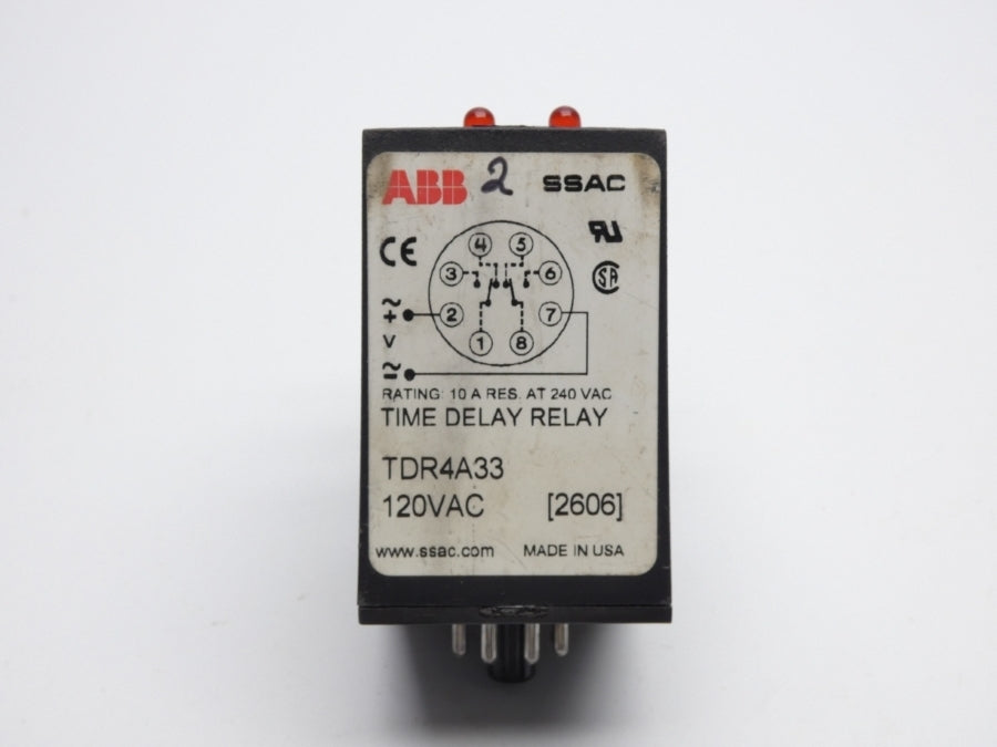 ABB TDR4A33 240VAC 10A UNMP