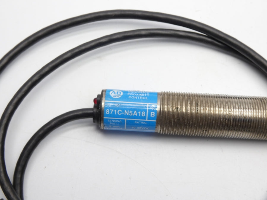 ALLEN BRADLEY 871C-N5A18 SER. B 10-30VDC UNMP