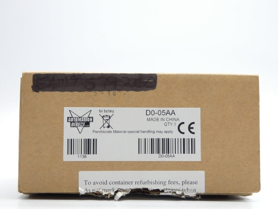 AUTOMATION DIRECT D0-05AA 100-240V NSMP