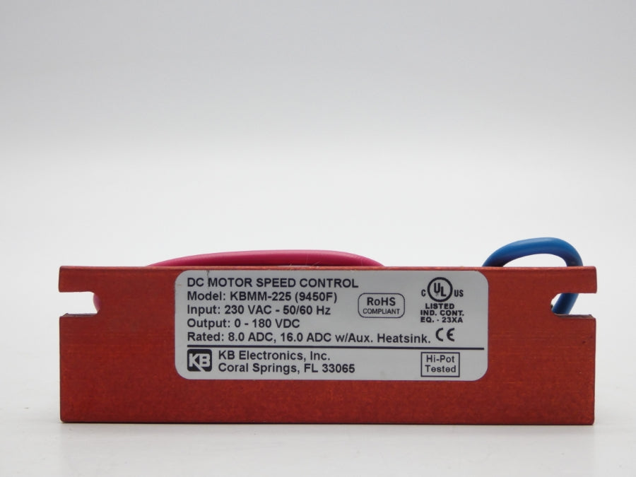 KB ELECTRONICS KBMM-225 (9450F) 230VAC UNMP