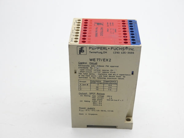 PEPPERL+FUCHS WE77/EX2 01669S 120VAC 4A UNMP