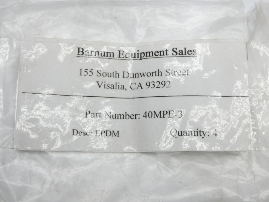 BARNUM EQUIPMENT 40MPE-3 (PKG OF 4) NSMP