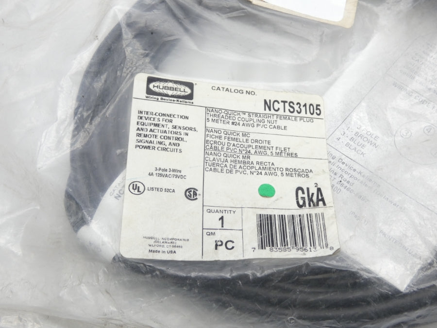 HUBBELL NCTS3105 125VAC 4A NSMP