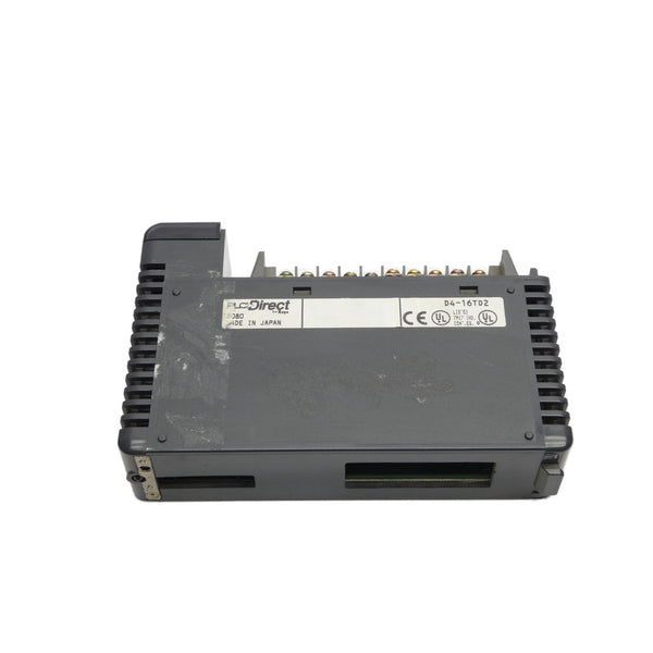 PLC DIRECT D4-16TA 10.2-26.4VDC 0.5A (NO DOOR) UNMP