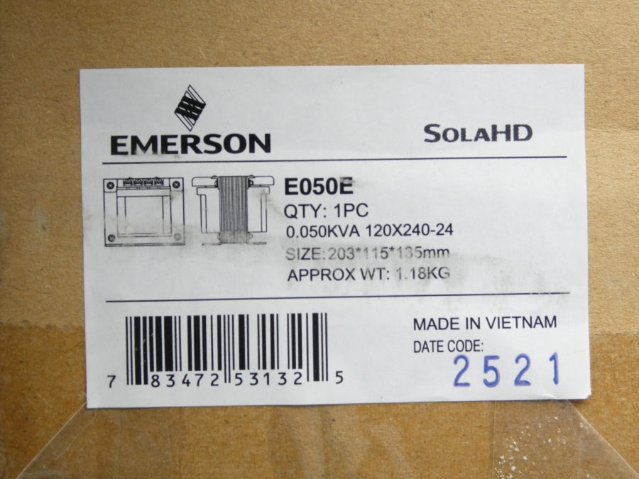 EMERSON E050E 120/240V NSMP