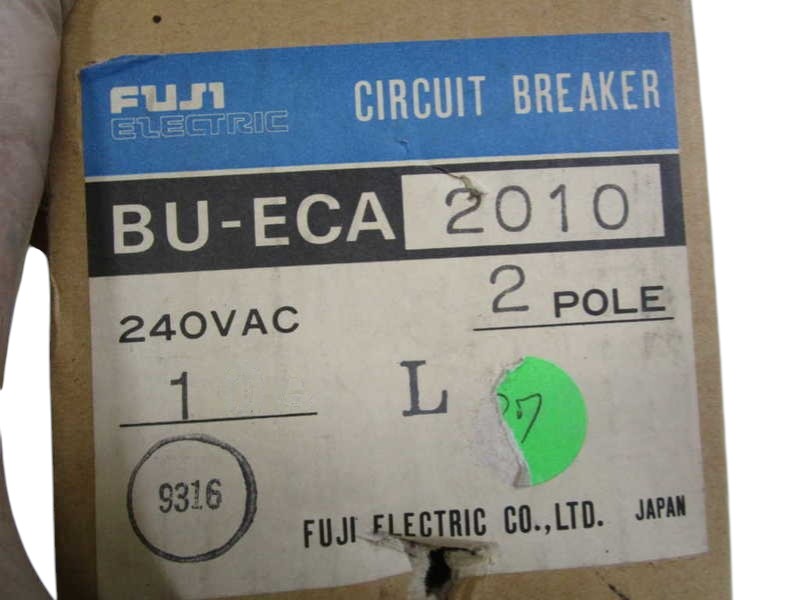 FUJI ELECTRIC CIRCUIT BREAKER  10A BU-ECA2010 NSMP