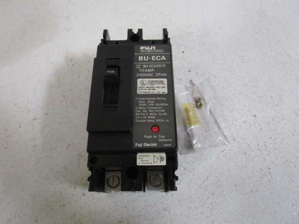 FUJI ELECTRIC CIRCUIT BREAKER  10A BU-ECA2010 NSMP