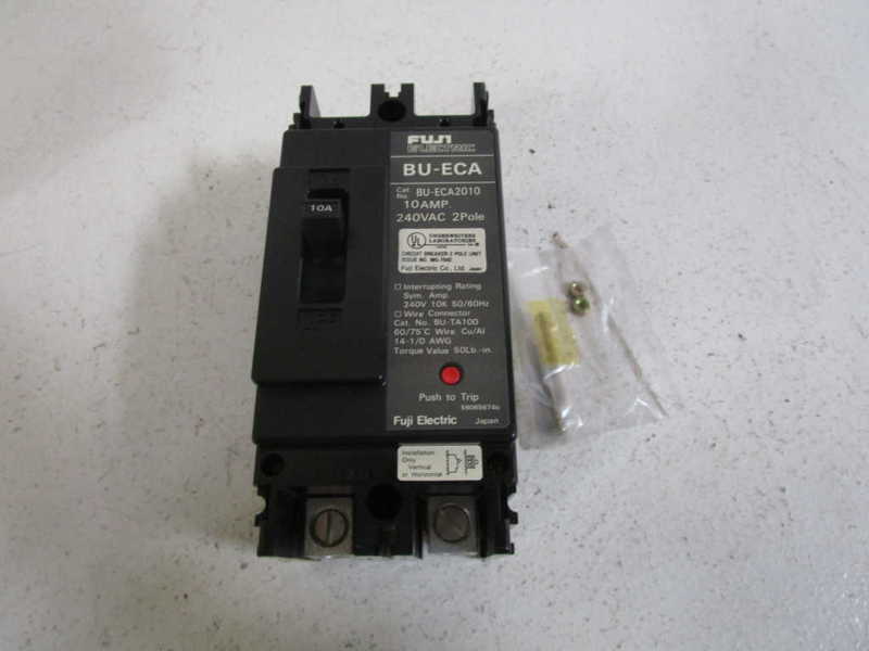 FUJI ELECTRIC CIRCUIT BREAKER  10A BU-ECA2010 NSMP