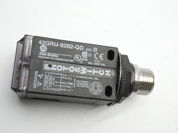 ALLEN BRADLEY 42GRU-9202-QD SER. B 264VAC/DC 2A NSNP