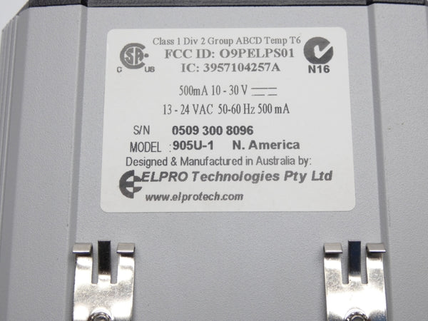 EL PRO 905U-1 13-24VAC (AS IS) NSMP