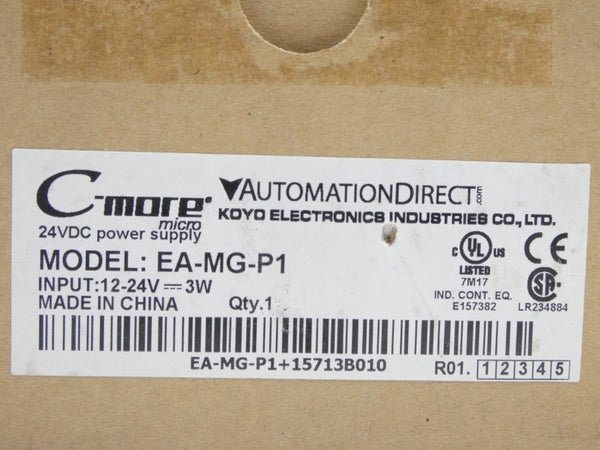 AUTOMATION DIRECT EA-MG-P1 12-24V NSMP