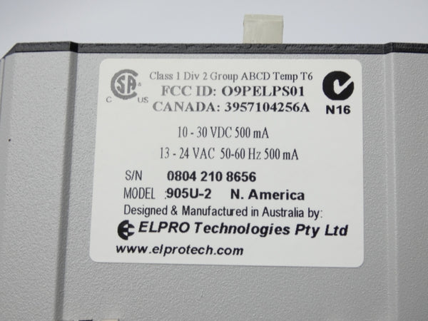 EL PRO 905U-2 13-24VAC NSMP