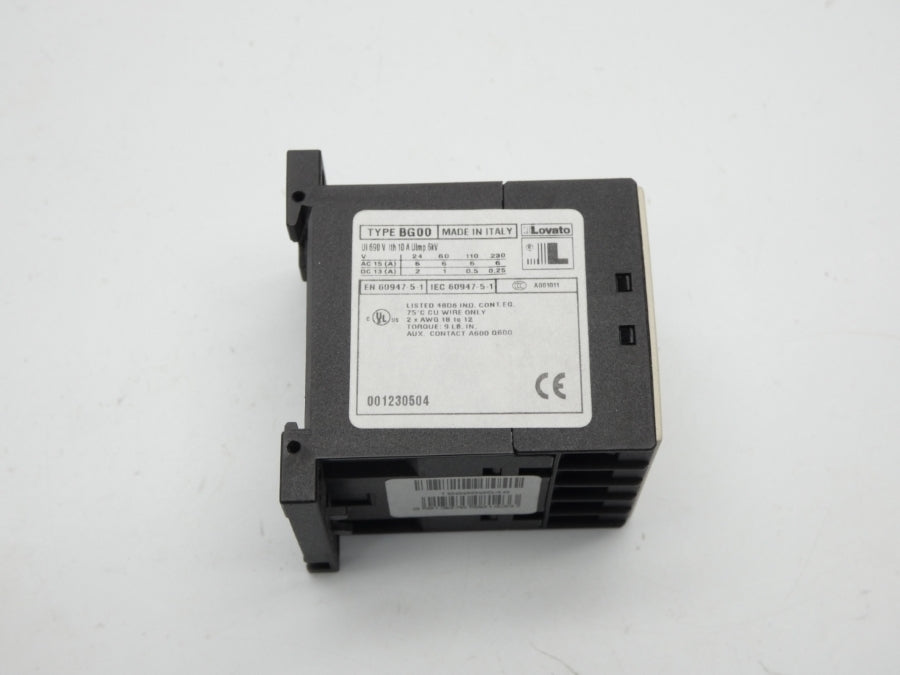 LOVATO 11BG0022A12060 120V 10A NSMP