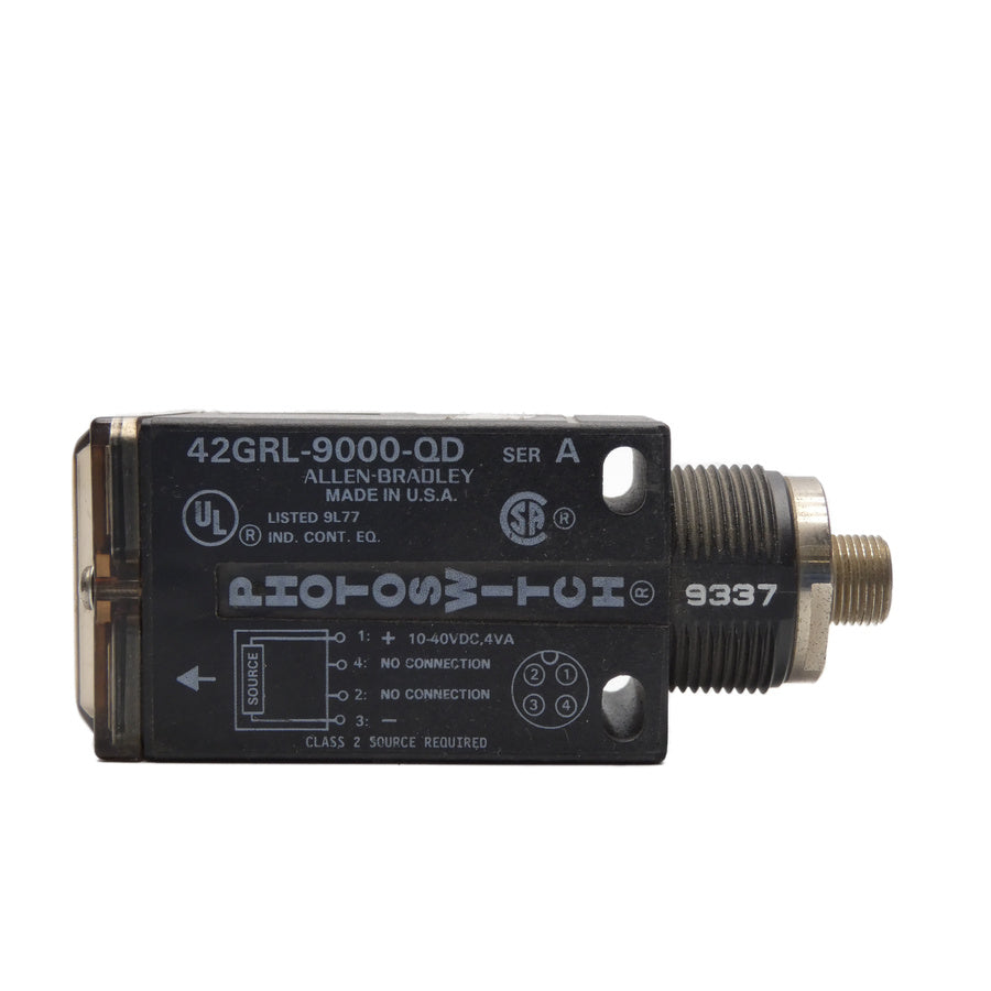 ALLEN BRADLEY 42GRL-9000-QD SER. A 10-40VDC UNMP