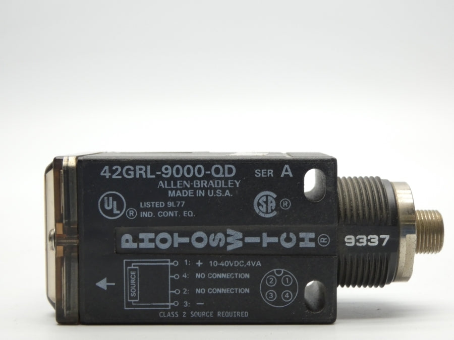 ALLEN BRADLEY 42GRL-9000-QD SER. A 10-40VDC UNMP