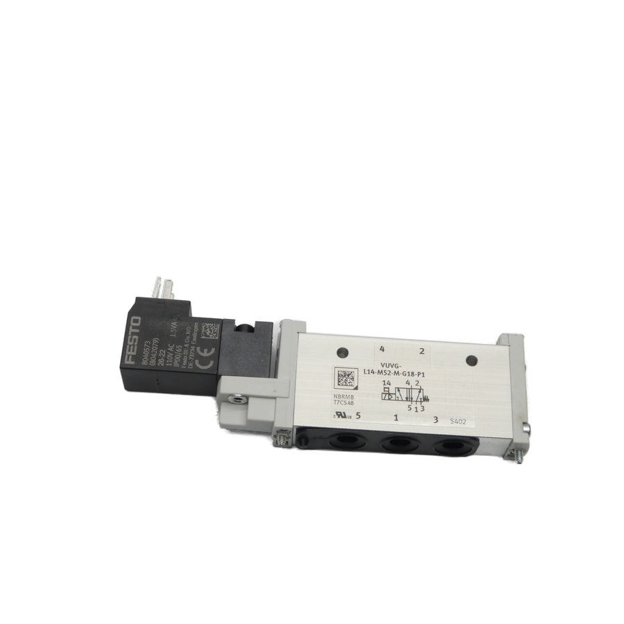 FESTO VUVG-L14-M52-M-G18-P1 110VAC NSNP