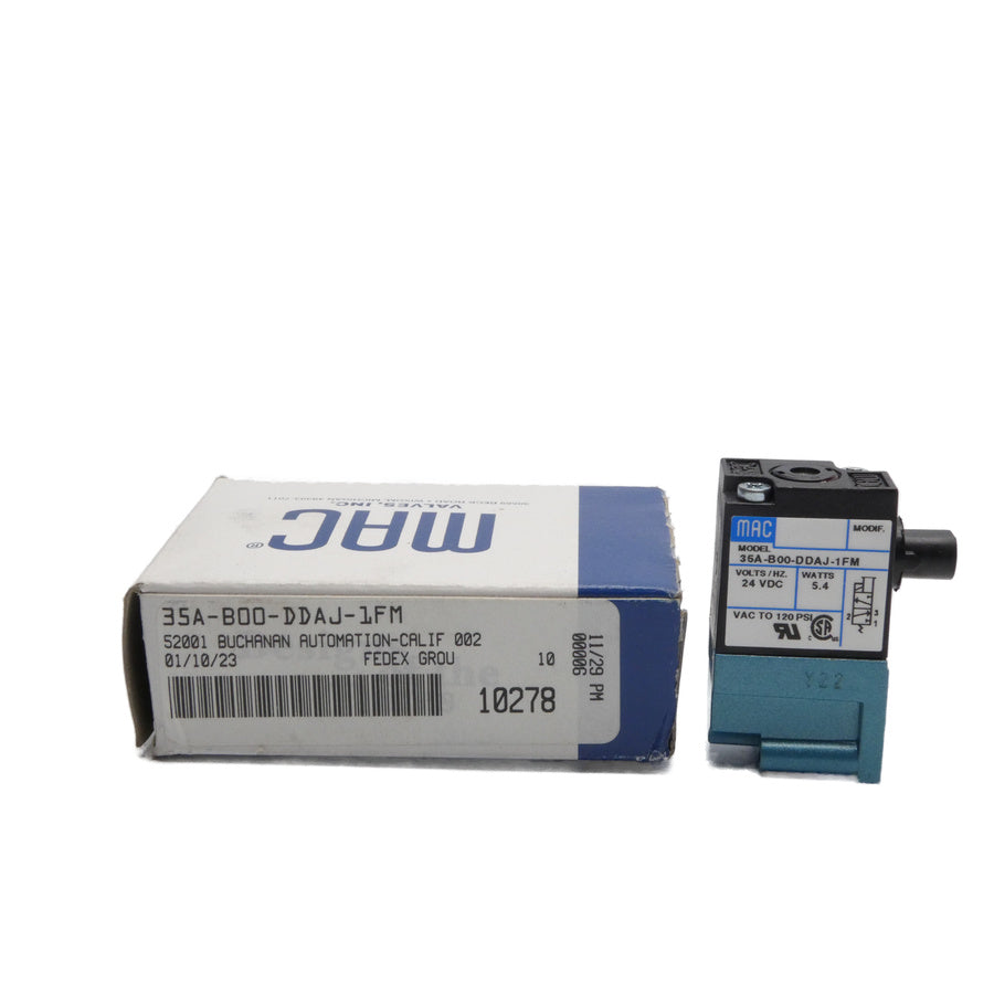 MAC 35A-B00-DDAJ-1FM 24VDC 120PSI NSMP