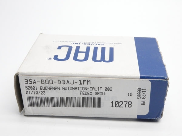MAC 35A-B00-DDAJ-1FM 24VDC 120PSI NSMP