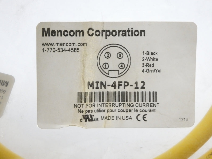 MENCOM CORP. MIN-4FP-12 NSMP