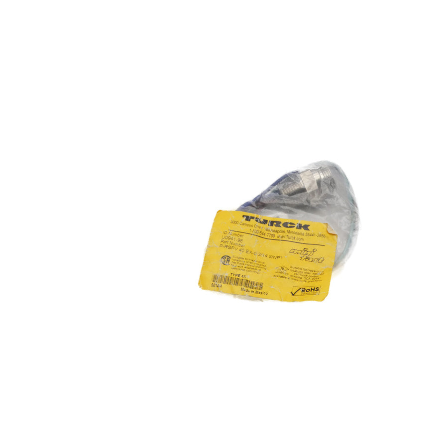 TURCK P-RSFV40EX0-3/14-5NPT U0941-98 NSMP