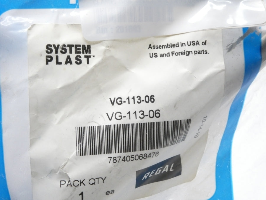 SYSTEM PLAST VG-113-06 NSMP