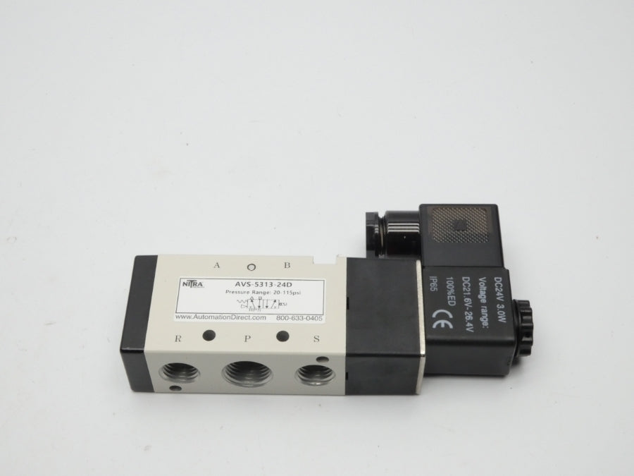 NITRA AVS-5313-24D 24VDC 20-115PSI 3/8" NSMP