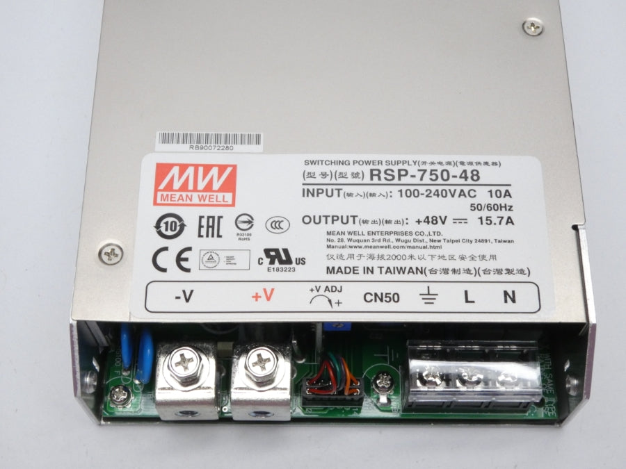 MEAN WELL RSP-750-48 100-240VAC 10A NSMP