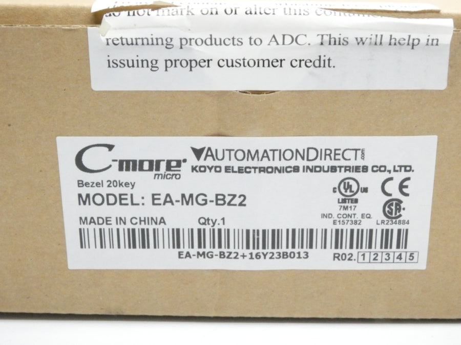 AUTOMATION DIRECT EA-MG-BZ2 NSMP