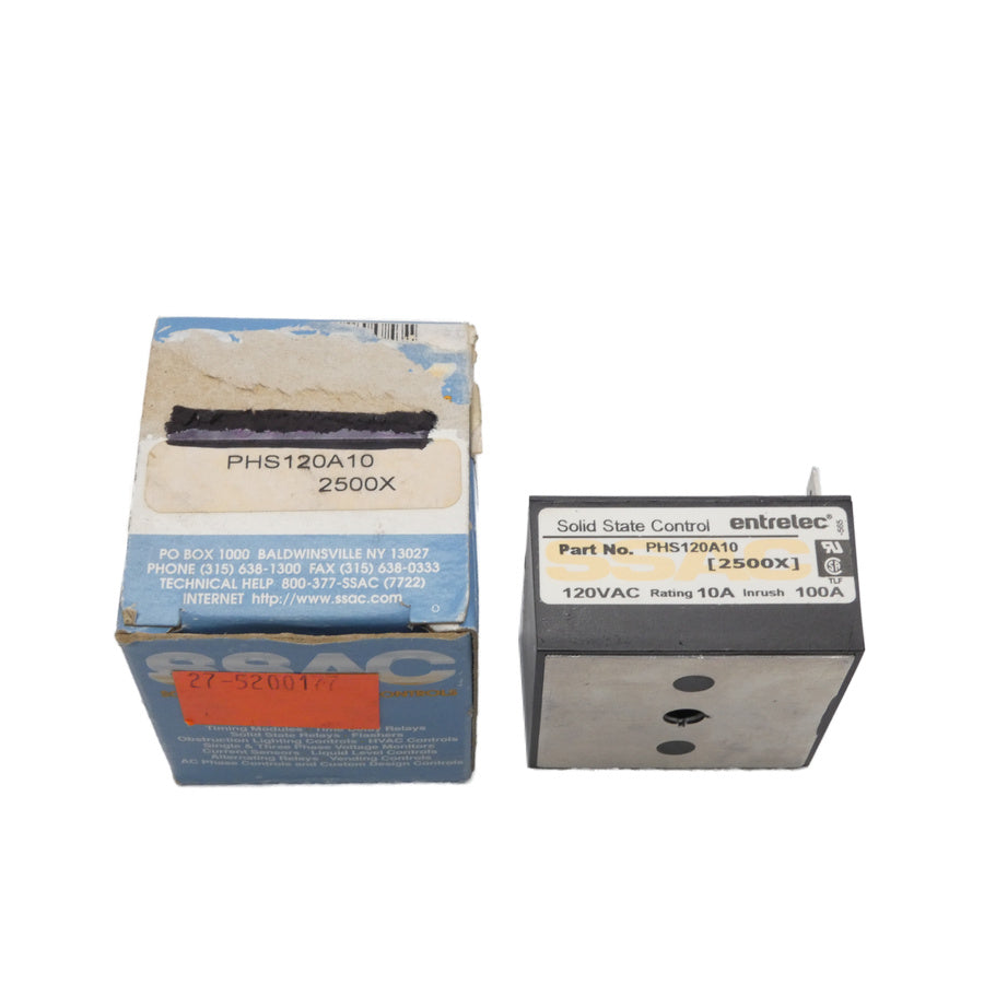 SSAC PHS120A10 120VAC 10A NSMP