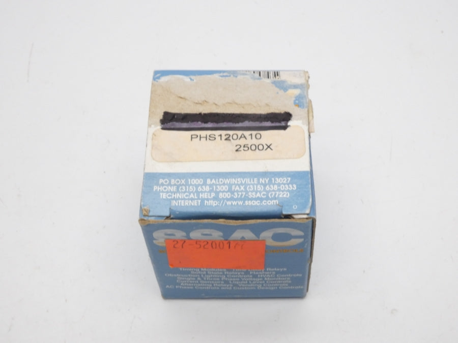 SSAC PHS120A10 120VAC 10A NSMP