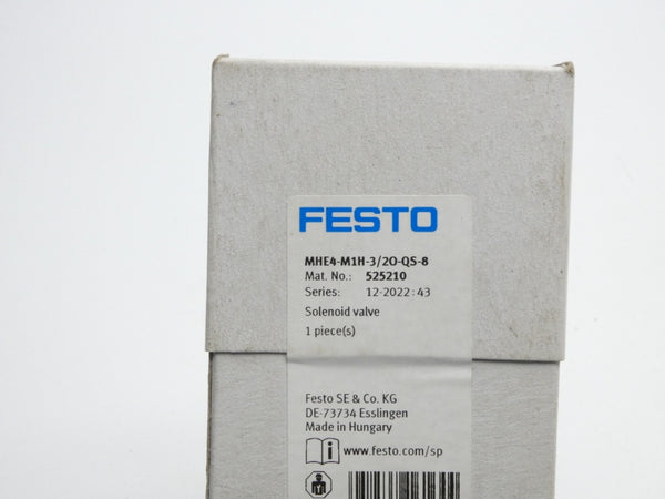 FESTO MHE4-M1H-3/2O-QS-8 525210 NSFS