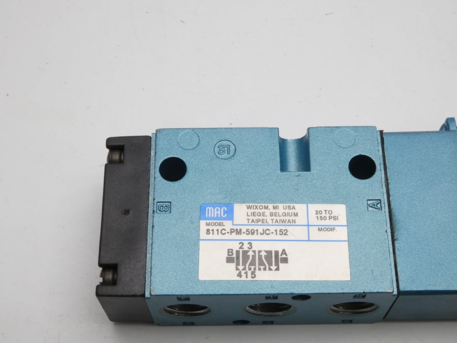 MAC 811C-PM-591JC-152 24VDC 150PSI NSNP