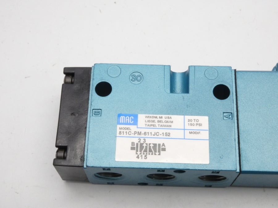 MAC 811C-PM-611JC-152 24VDC 150PSI NSNP