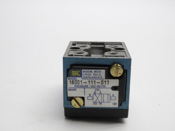 MAC 16001-111-011 150PSI UNMP