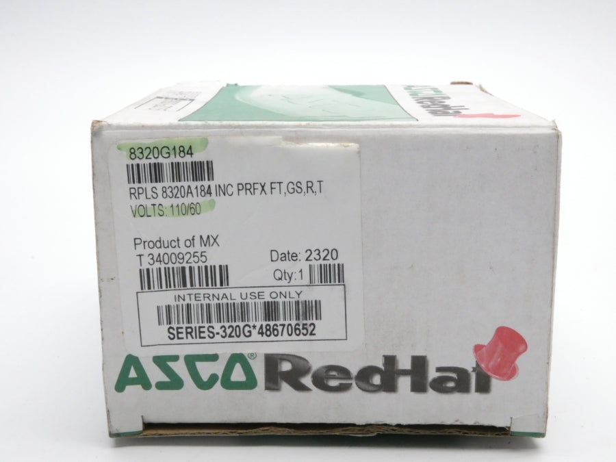 ASCO 8320G184 110V 150PSI 1/4" NSMP