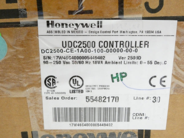 HONEYWELL DC2500-CE-1A00-100-00000-00-0 90-250VAC NSMP