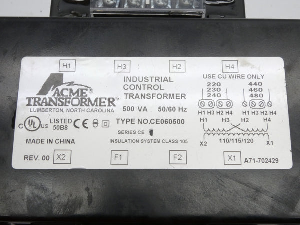 ACME CE060500 240/480V UNMP