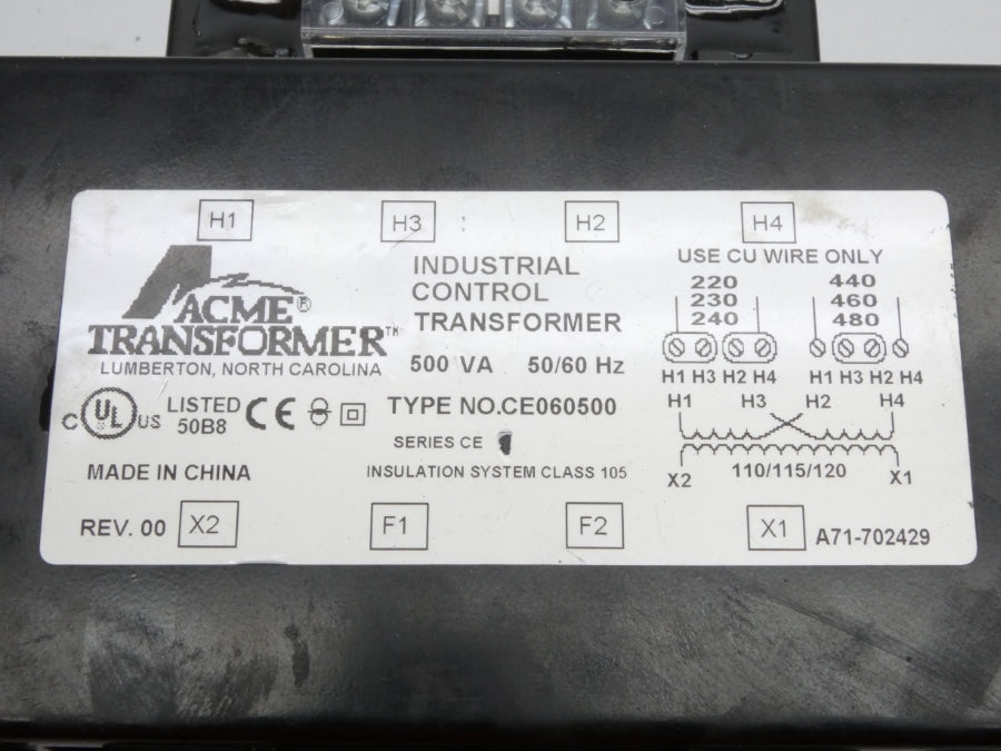 ACME CE060500 240/480V UNMP