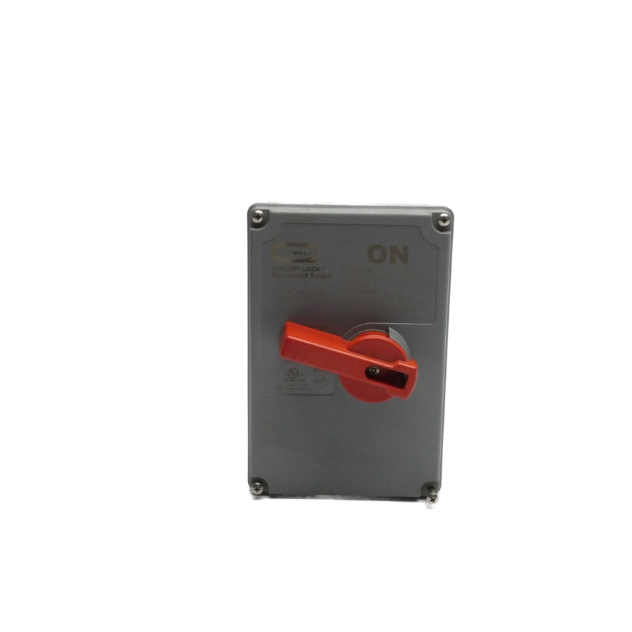HUBBELL HBLDS3AC 600VAC 30A (AS IS) UNMP