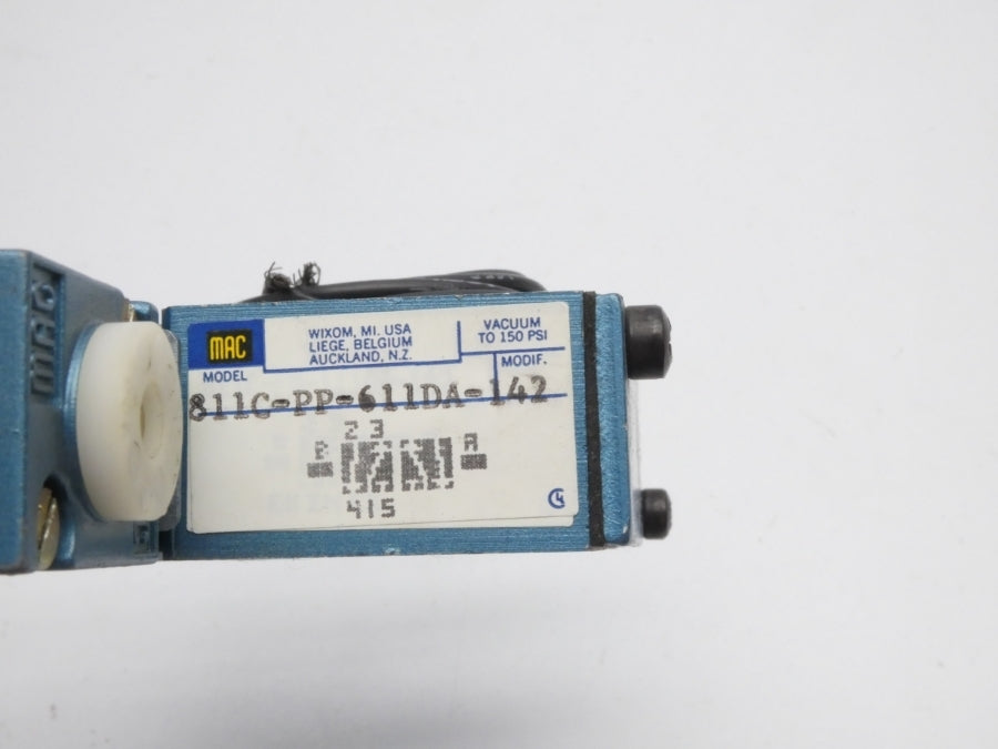 MAC 811C-PP-611DA-142 24VDC 150PSI UNMP