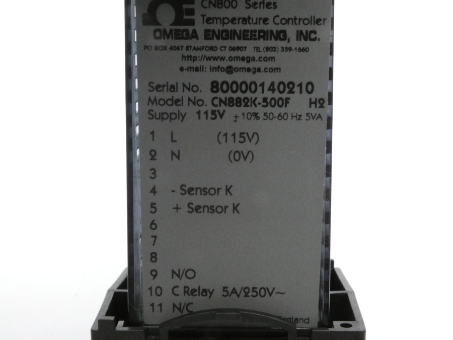 OMEGA CN882K-500F 115V 5A NSMP