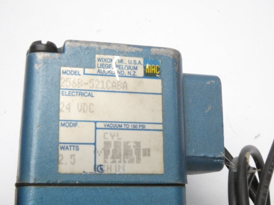 MAC 256B-521CABA 24VDC 150PSI UNMP
