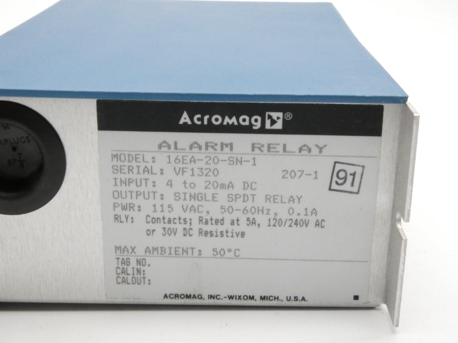 ACROMAG 16EA-20-SN-1 115VAC 0.1A NSMP